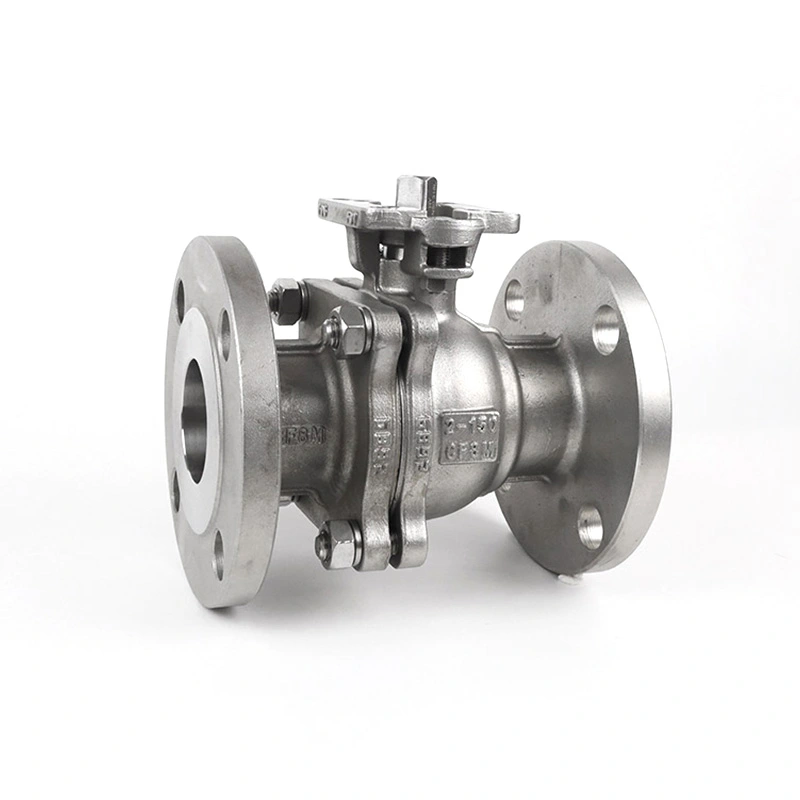 ANSI klasse 150 kugleventil med flange med ISO 5211 base til aktuator ANSI klasse 150 kugleventil med flange med ISO 5211 base til aktuator